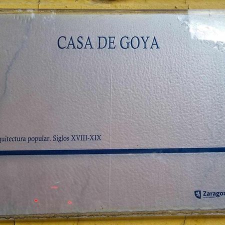 Casa De Goya Comotucasa Saragozza Esterno foto